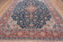 Vintage Kashan Area Rug (8' x 11')